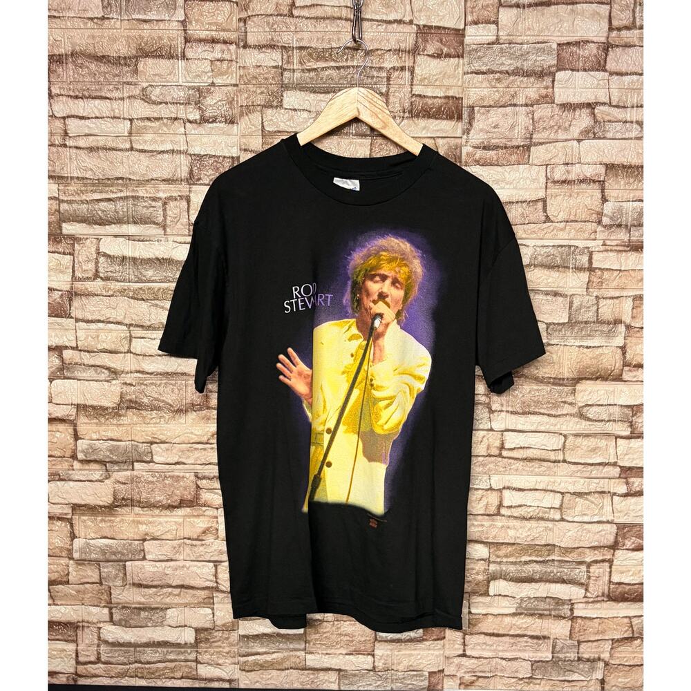 Vintage Rod Stewart Mens Size XL Band Tour T shirt